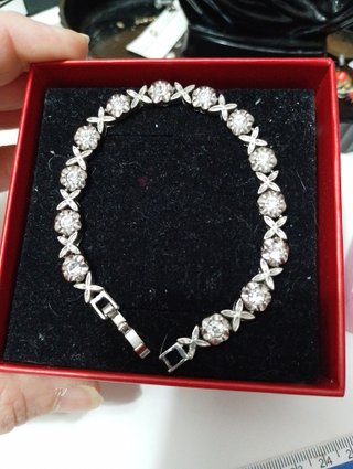 Bracciale vintage simil tennis