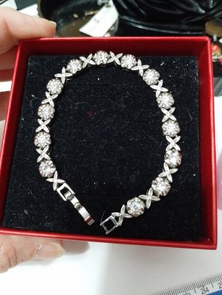 Bracciale vintage simil tennis