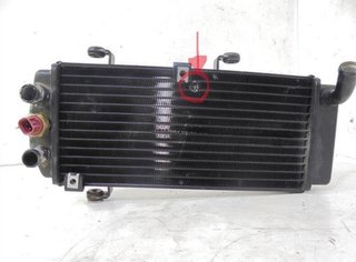29704 radiador de agua keeway v-cruiser 125 .