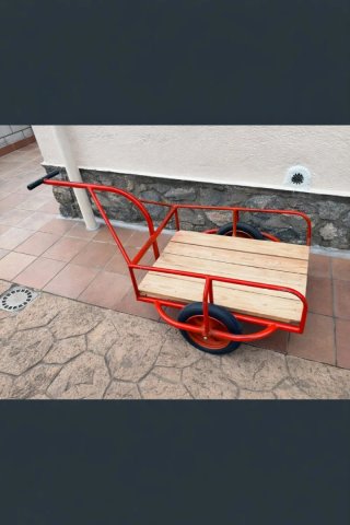 Carro de mano para invernadero