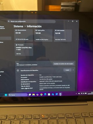 ASUS Zenbook 14 OLED Argento