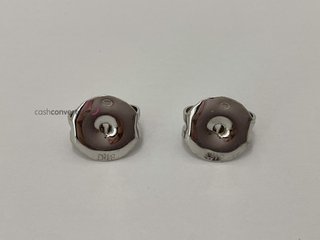 pendientes oro 18k con piedra
