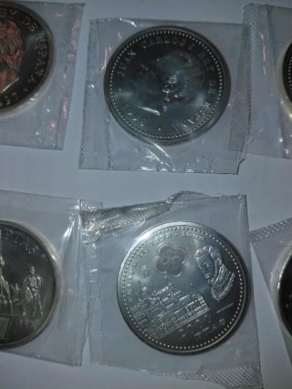 8 Monedas Plata 2000 Ptas (1994-2001)