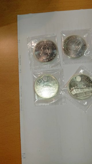 8 Monedas Plata 2000 Ptas (1994-2001)