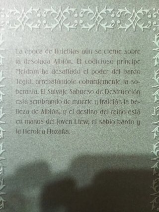 Libros La Canción de Albion. 1,2 y 3