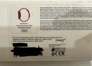 Apple Watch Series 7 Rojo