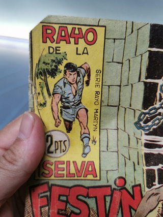Dos tebeos, EL PODER DE LOS WASUBAS + RAYO DE LA SELVA