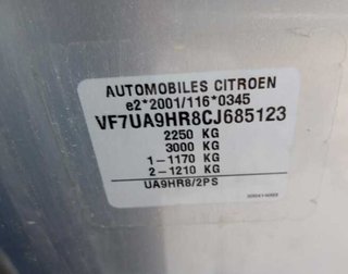 Llanta citroen 6.5jx17ch4-26 c4 attraction 422347