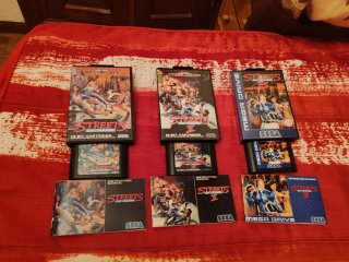 Lote Mega Drive: Streets of Rage y Golden Axe