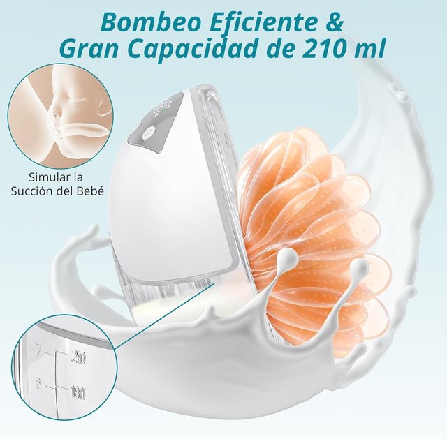Estrazione del latte elettrico YGiTK 4 modalità 12 livelli 210ml