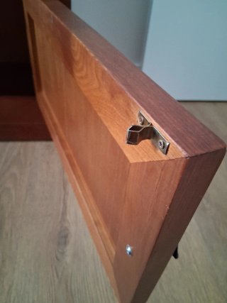 Mueble TV madera con ruedas