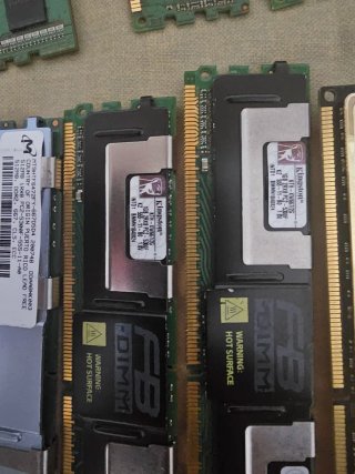 Lote Memorias RAM Corsair, HP, SOP