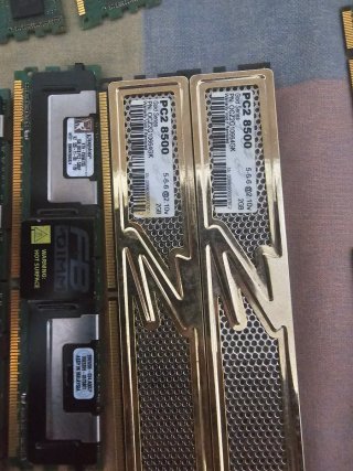Lote Memorias RAM Corsair, HP, SOP