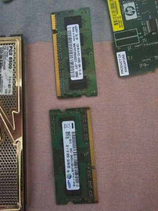 Lote Memorias RAM Corsair, HP, SOP