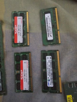 Lote Memorias RAM Corsair, HP, SOP