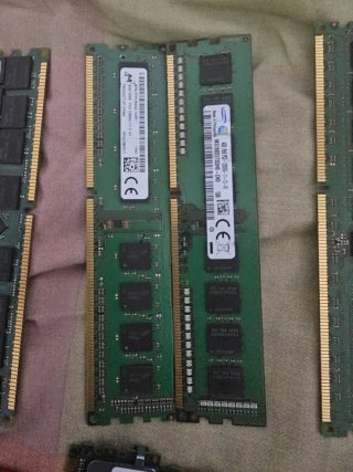 Lote Memorias RAM Corsair, HP, SOP