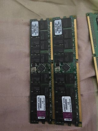 Lote Memorias RAM Corsair, HP, SOP
