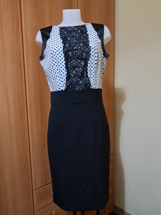 Completo Cannella nero e bianco