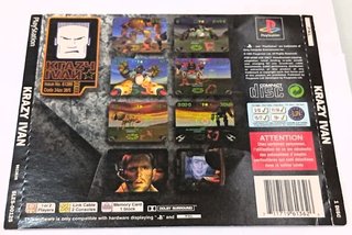 PS1 Krazy Ivan - Gioco PlayStation 1