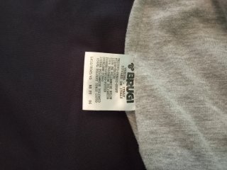 Giacca a vento leggera BRUGI blu XL