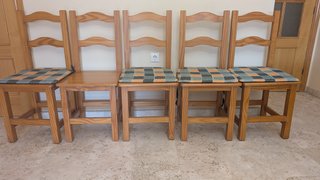 Conjunto Muebles Salón Provenzal Madera