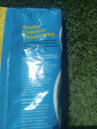 Azufre Cúprico MasSò 1kg