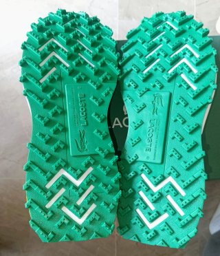Zapatillas Lacoste Blancas y Verdes