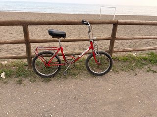 Bicicleta GAC Motoretta 1 Roja