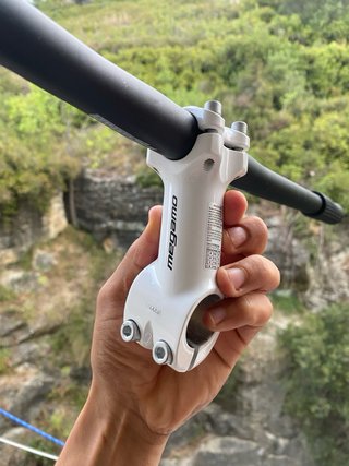 Manillar y potencia bicicleta