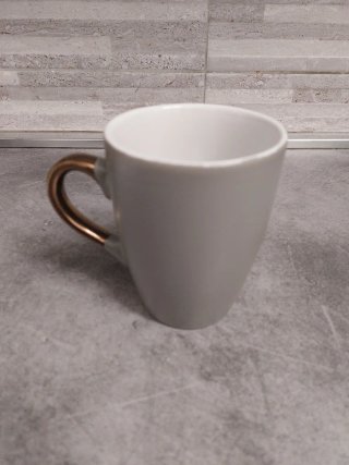 Tazza colazione Galileo grigio oro