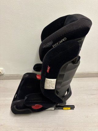 Silla Coche RECARO Monza Negra Isofix