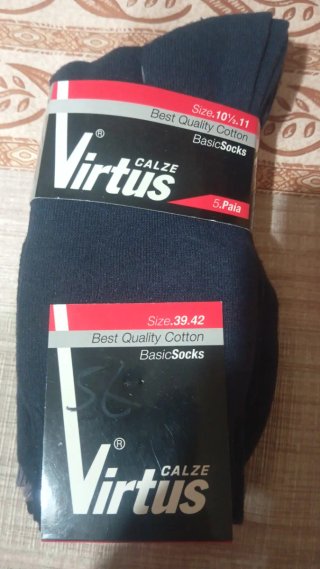 Calze uomo Virtus taglia 39-42