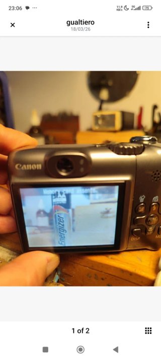 Canon PowerShot A590 IS fotocamera digitale