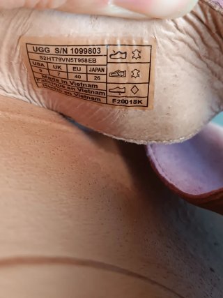 UGG Sandali donna camoscio rosa Tg 40