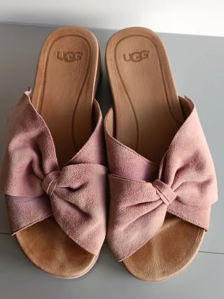 UGG Sandali donna camoscio rosa Tg 40