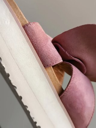 UGG Sandali donna camoscio rosa Tg 40