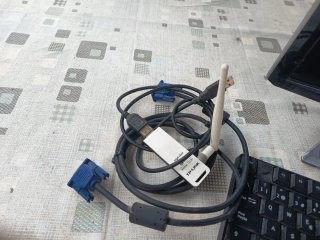Monitor PC, Teclado y Receptor USB