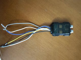 Convertidor de audio alta/baja con remote