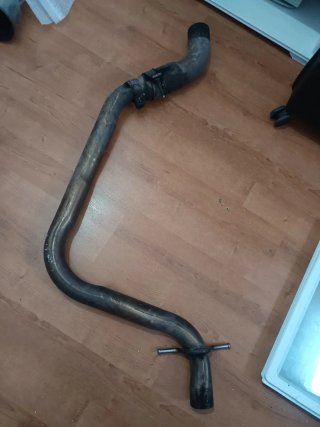 Tubo de escape recto intermedio Golf GTI 6