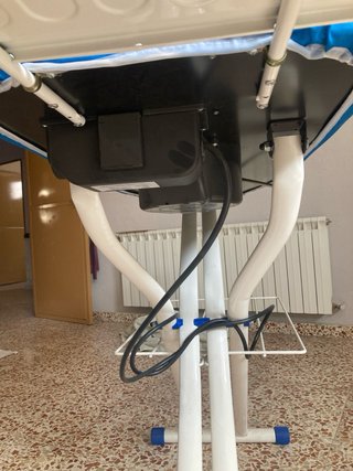 Tabla de planchar con calor