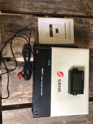 Regulador MPPT 250V 100A LCD 12/24/48V