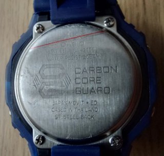 Casio G-Shock Azul y Blanco