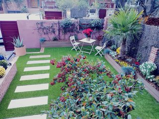 Mesa y 2 sillas acacia jardín/terraza