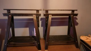 Juego de 2 caballetes Asrigarraga