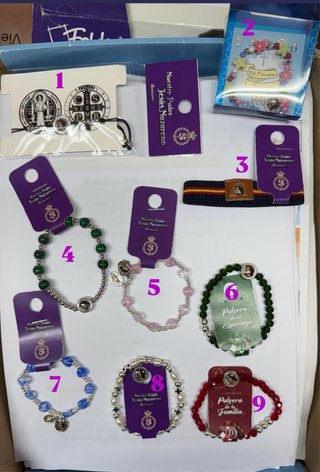 Pulseras de Nuestro Padre Jesus Nazareno Aranjuez