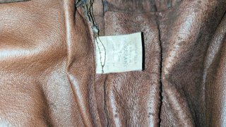 Chaqueta de entretiempo piel