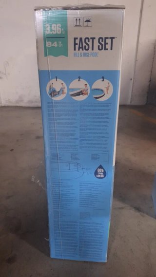 Piscina Fast Set Bestway 3.96m