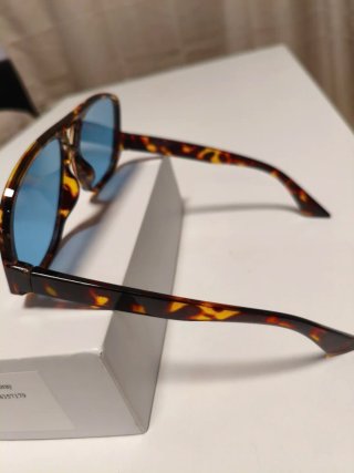 Gafas de sol aviador  azul unisex