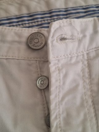 Pantaloni Guess bianchi taglia M