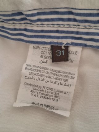 Pantaloni Guess bianchi taglia M